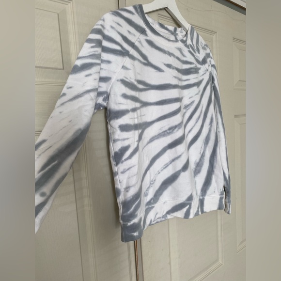 Crewneck Sweater - Gray/White size S - Picture 5 of 6